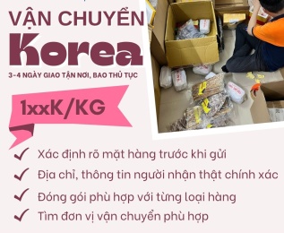 Kinh nghiệm gửi hàng đi Hàn Quốc lần đầu – Những điều cần biết
